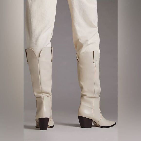ANTHROPOLOGIE MATISSE STELLA KNEE HIGH WESTERN BOOTS - Picture 5 of 7